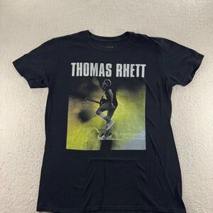 Thomas Rhett T Shirt Unisex Large Black Graphic Print Music Band Concert Country